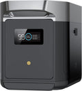 EcoFlow DELTA 2 Max Portable Power Station, 2048Wh, 3000 AC Cycles LFP Battery 80% Charge in 53mins, Power Up to 3100W Quiet Solar Generator for Home/Caravan/Camping