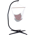 2025 Sunnydaze Hanging C-Stand para Silla Hamaca Colgante
