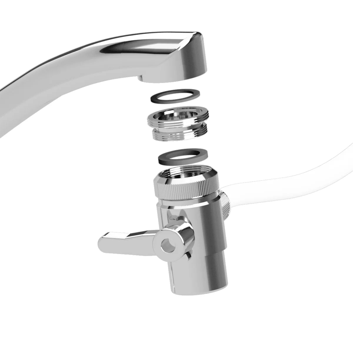 2025 SANUNO Grande – Filtro de agua para fregadero en set completo con cartucho NFP Premium y gran capacidad