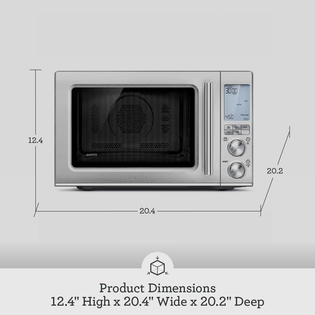2025 Microondas Tostadora Breville Acero Inoxidable BMO870BSS1BUC1