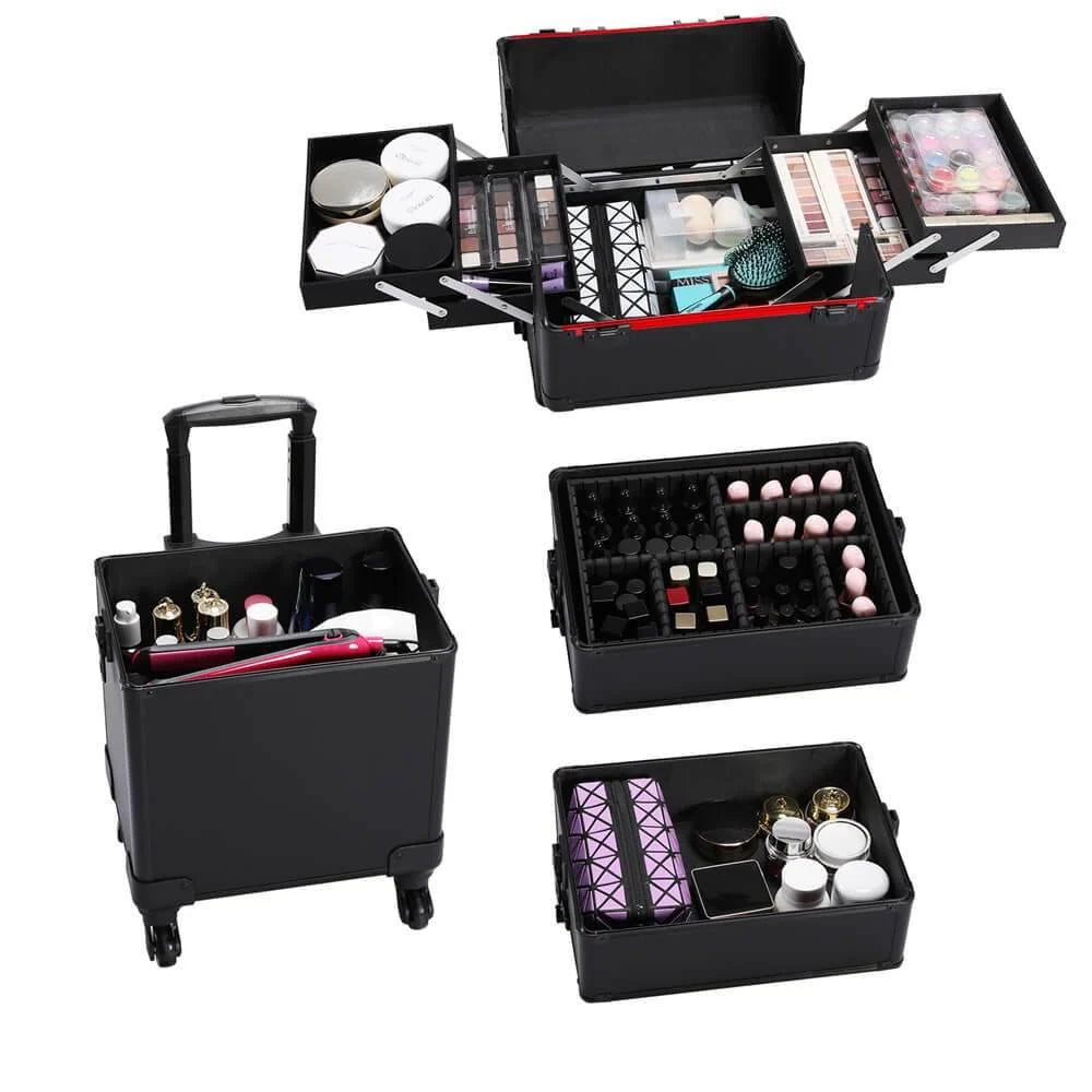 Maleta Profesional Yaheetech 4 en 1 para Maquillaje