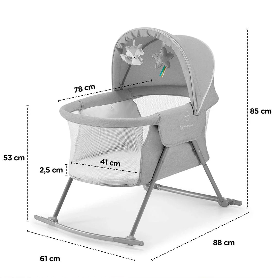 2025 Cuna mecedora 3 en 1 Lovi