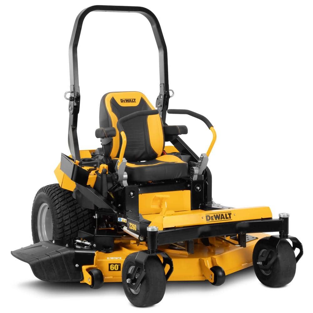 2025 DEWALT Z260 Comercial 60 in. Cortacésped de Giro Cero con Motor Kawasaki V-Twin FS730v de 24 HP y Transmisión Hidrostática Doble DXGZ260P