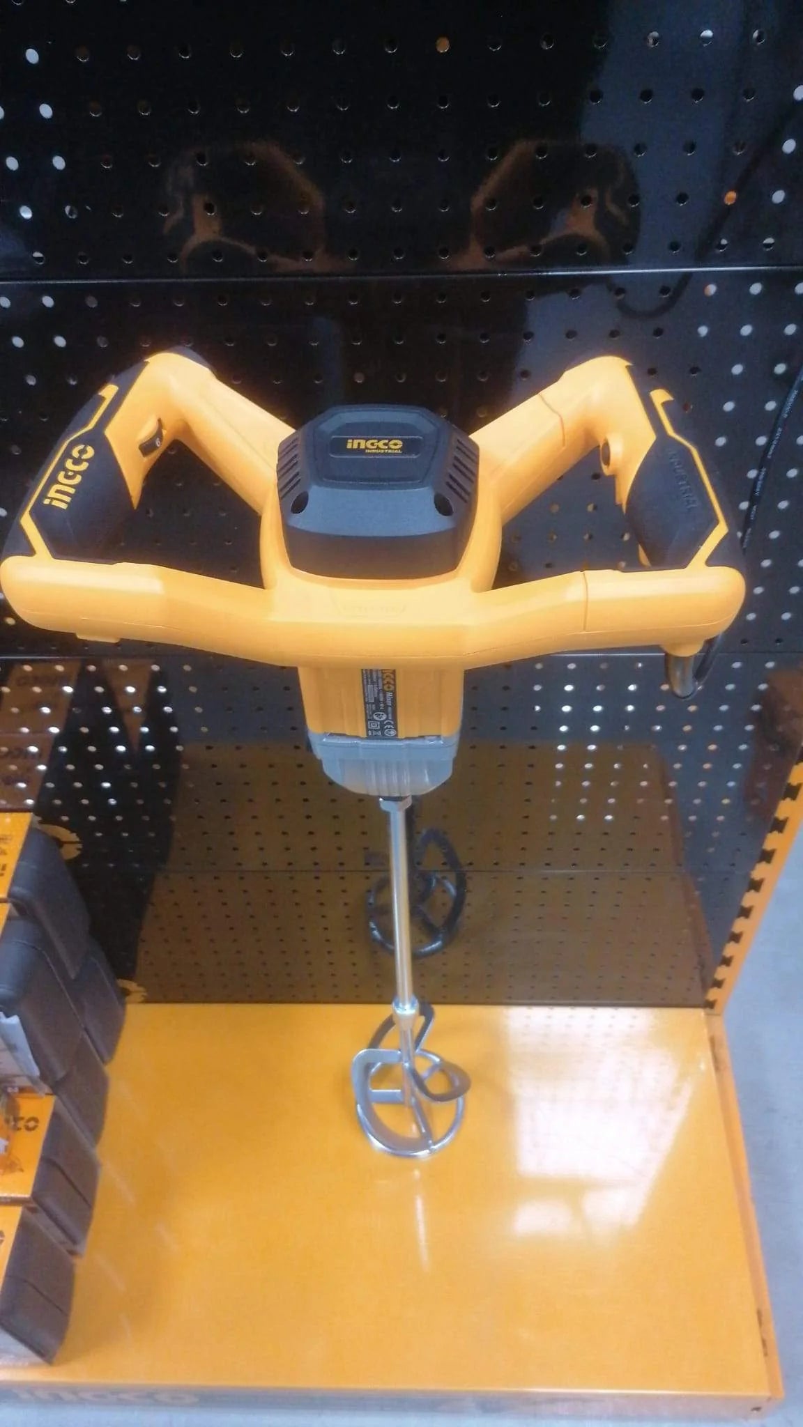 2025 Mezclador de mortero PRO 1400W con accesorios - MX214008 INGCO