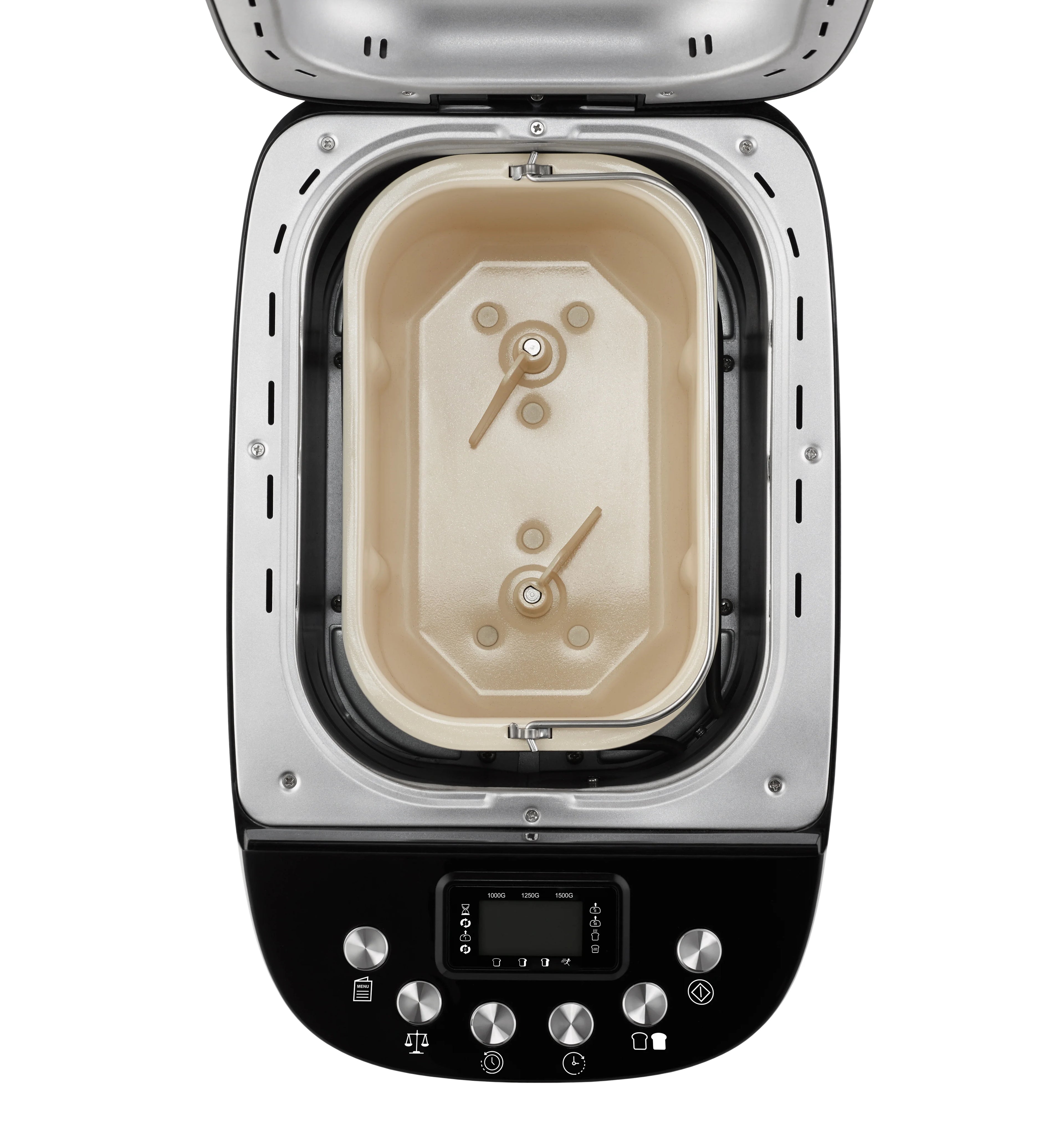 2025 Máquina de pan Unold Backmeister Big 850 W con 15 programas y capacidad de 1.500 g