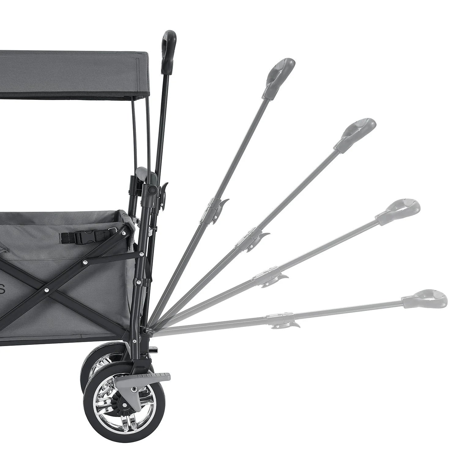 2025 Carro plegable con techo y bolsa