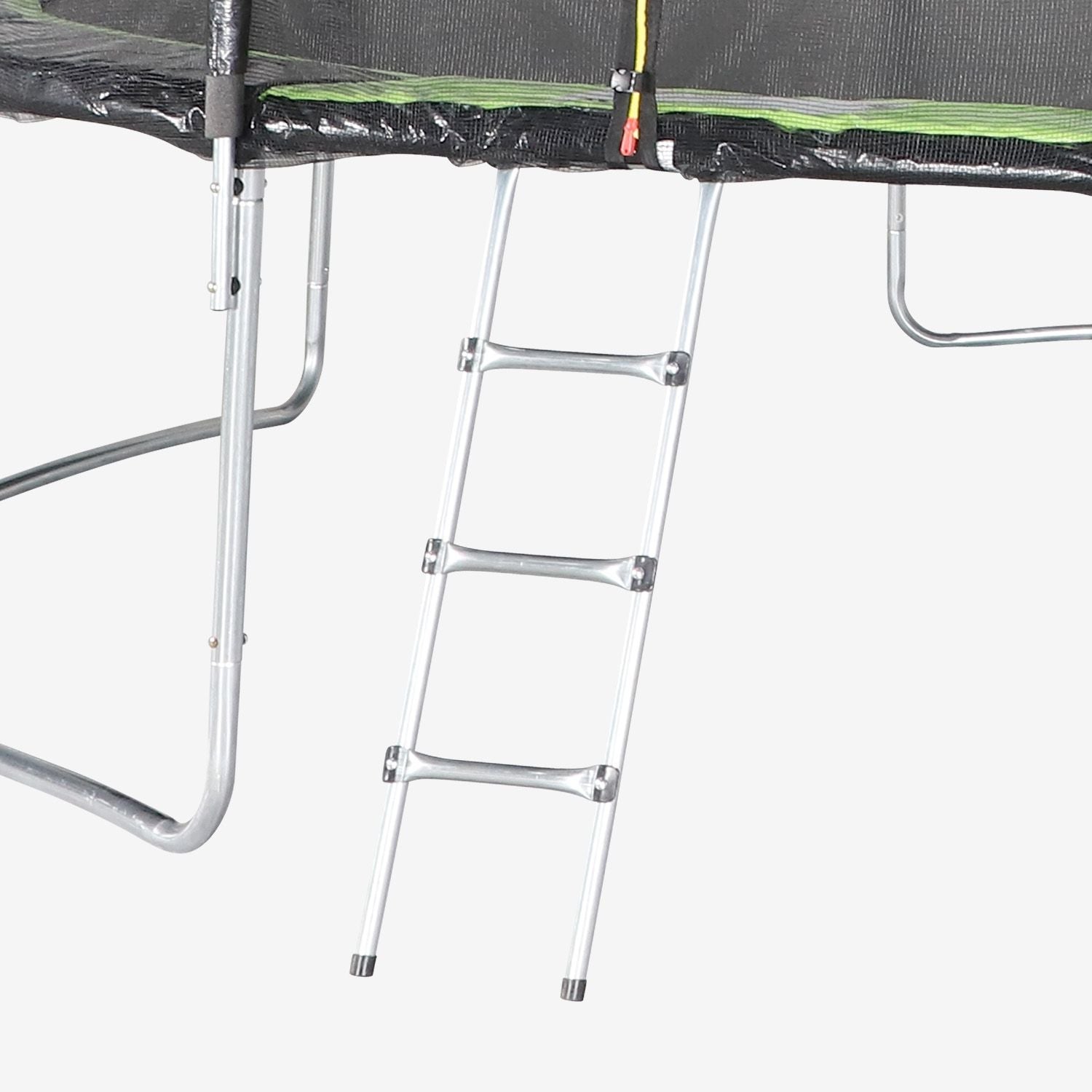 Cama Elástica Con Pack De Accesorios, 490cm, Verde