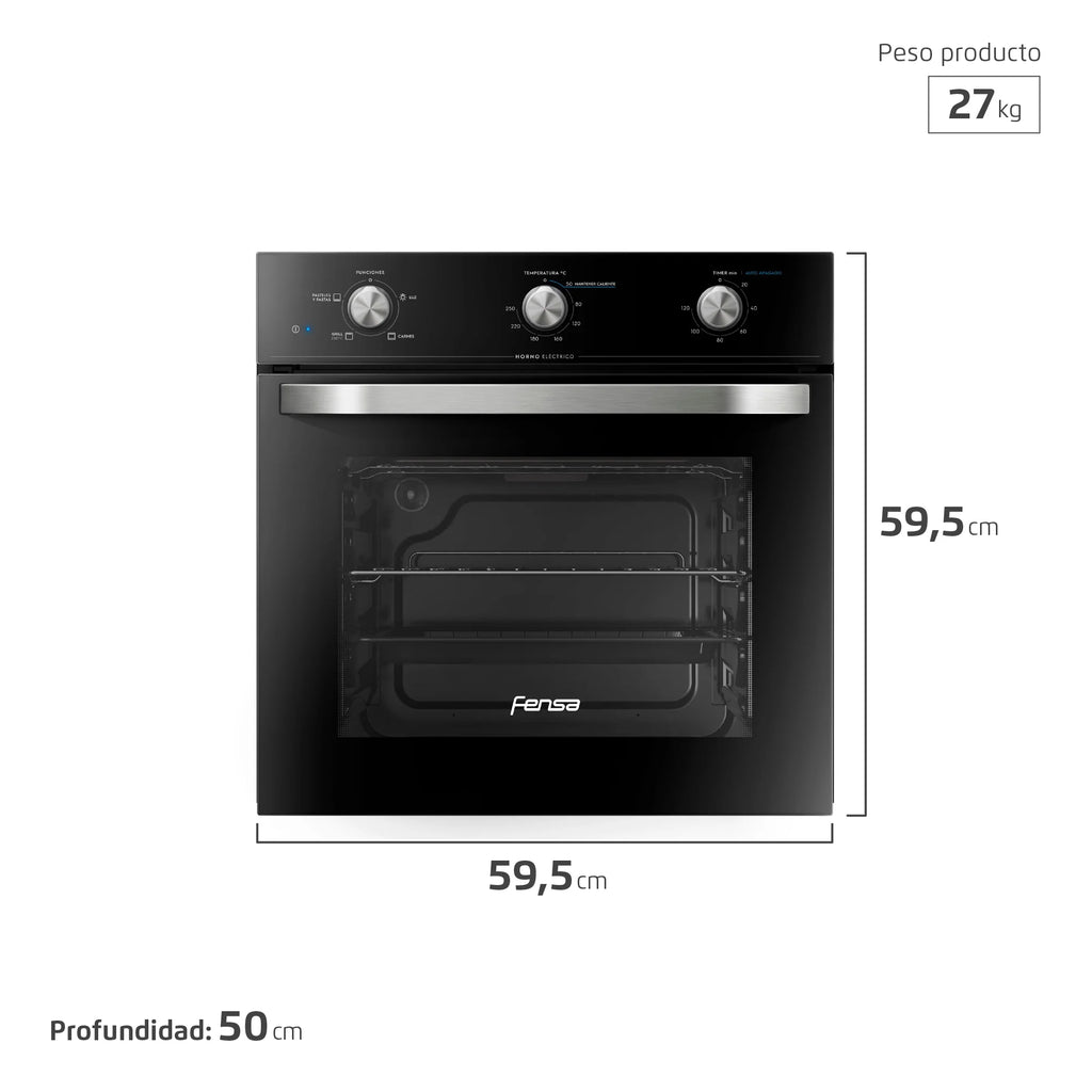 2025 Horno Empotrable 52 L FHE 1130M Fensa