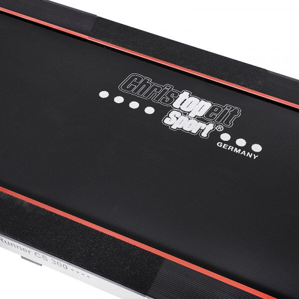 2025 Cinta de correr plegable CS 300 – 12 km/h + sensores de pulso + soporte para tablet