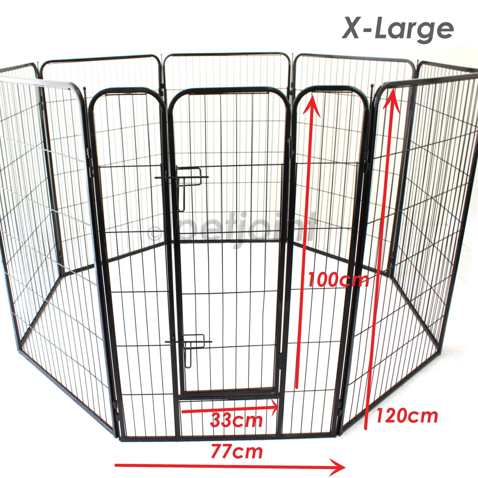2025 Recinto de juego XL extra grande para mascotas, cerca resistente, 8 paneles/puerta