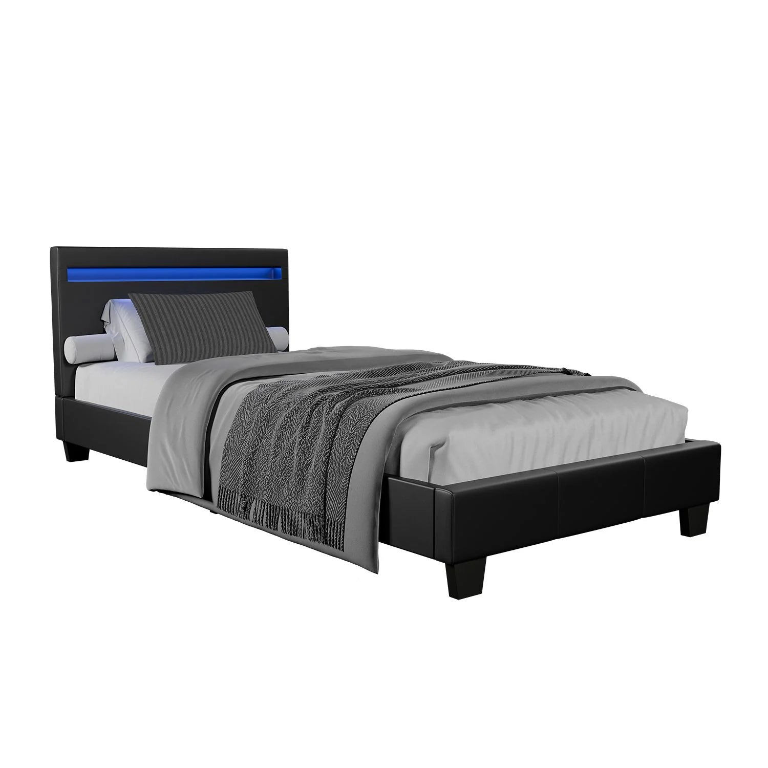 2025 Cama tapizada Verona 120x200 cm en blanco