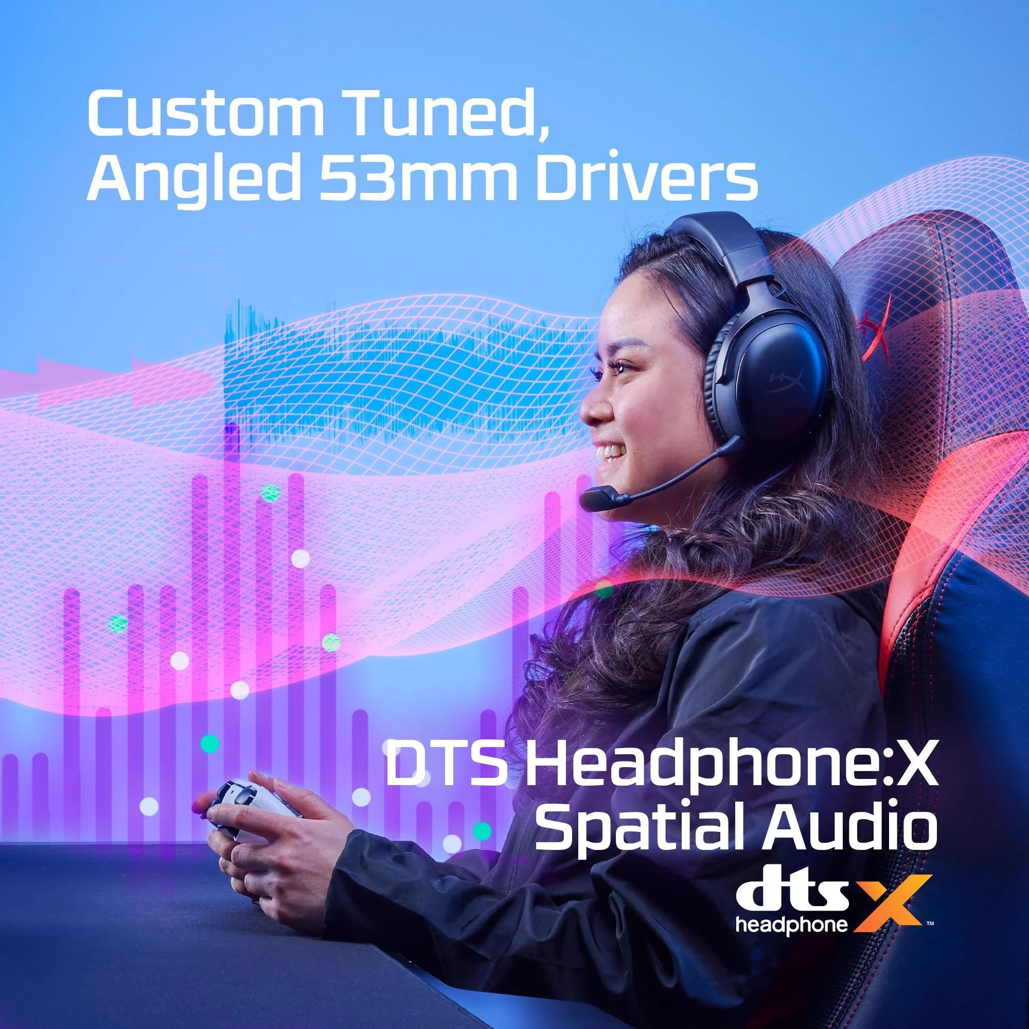 2025 Audífonos Inalámbricos HyperX Cloud III Wireless RED – Sonido Legendario