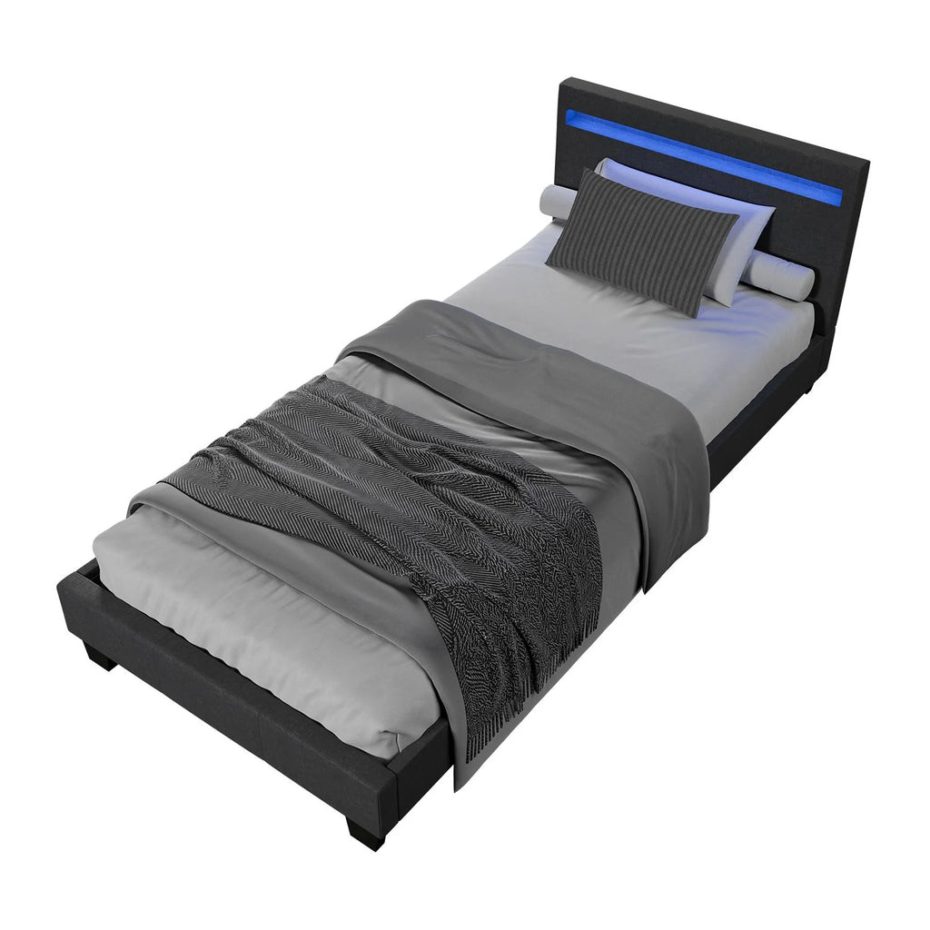 2025 Cama tapizada Verona 120x200 cm en blanco