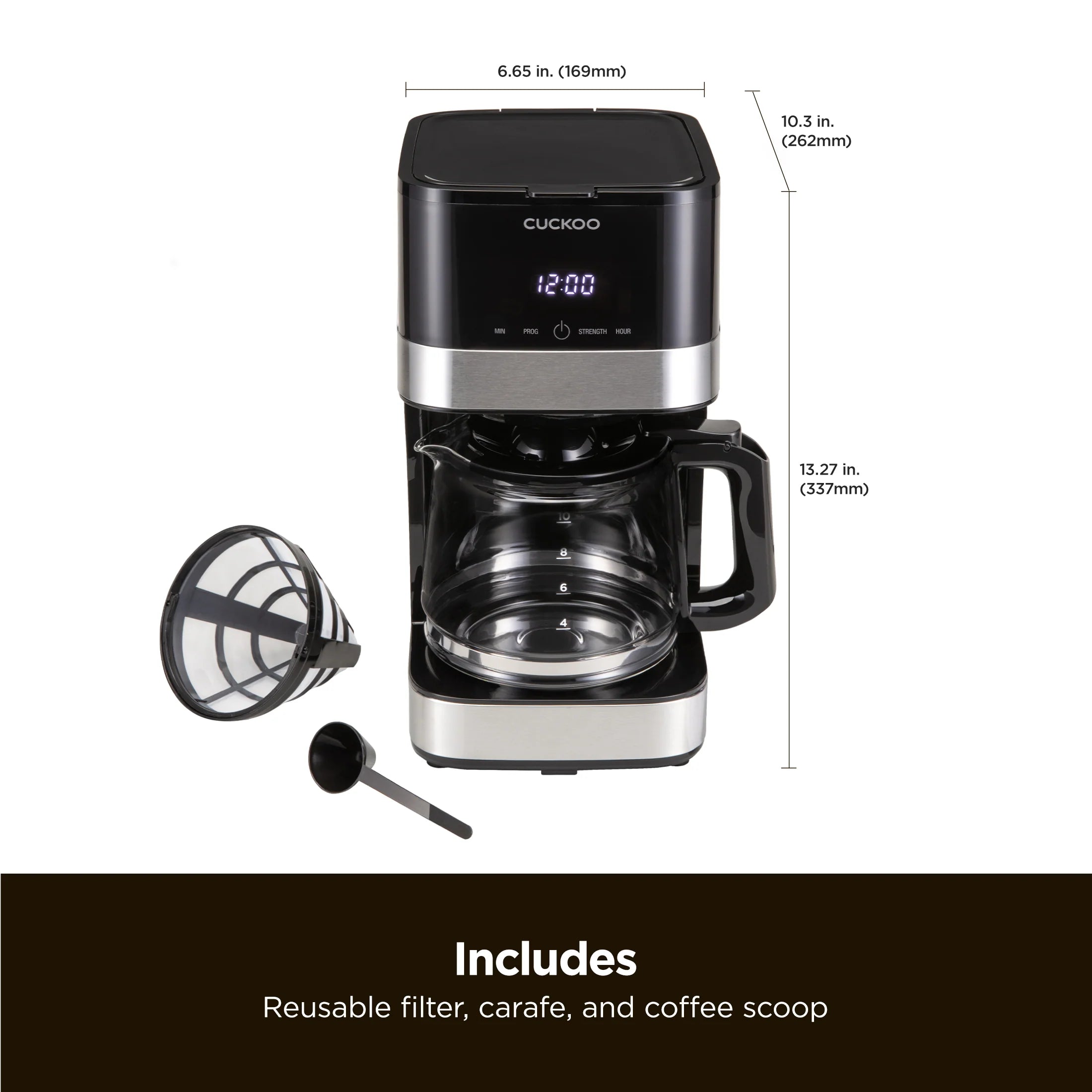 2025 Cafetera de filtro clásica (CCM-BD011B)