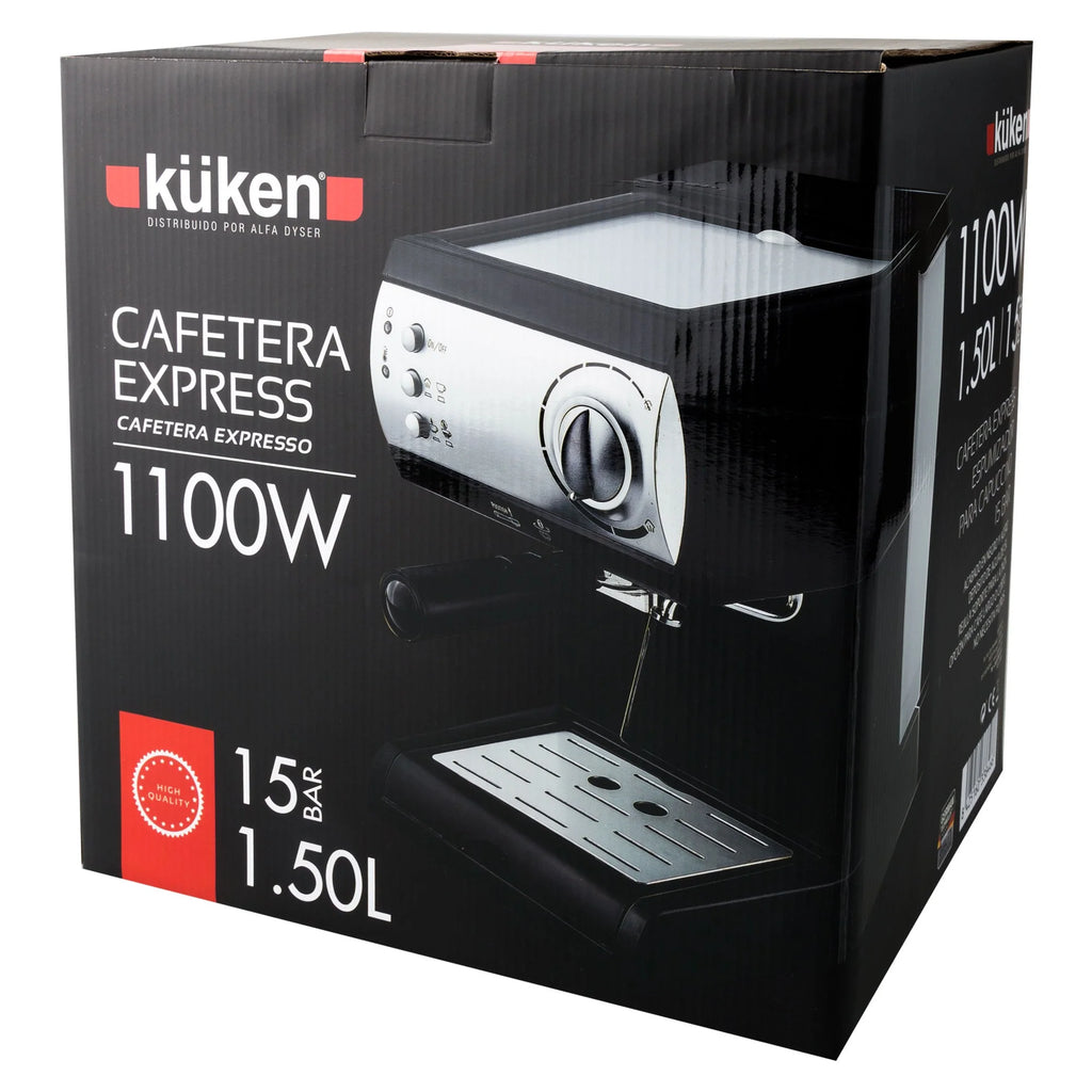 2025 Cafetera Express Barista 15 Bar 1.5 Litros
