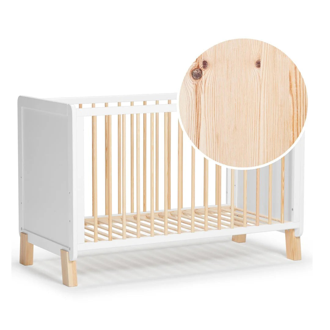 2025 Cuna/cama de transición de madera Nico 120x60cm