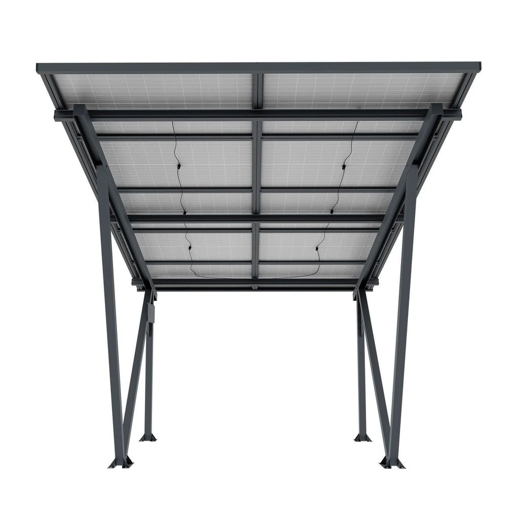 2025 Estructura para cochera solar SunLuxe - 4100 vatios