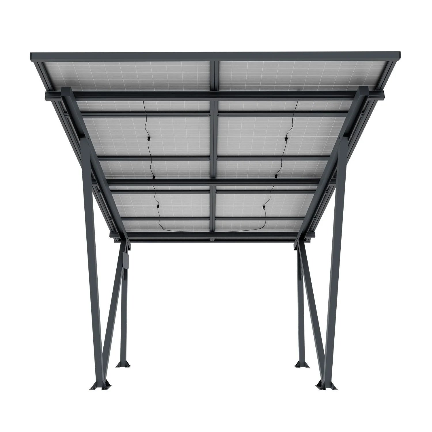 2025 Estructura para cochera solar SunLuxe - 4100 vatios