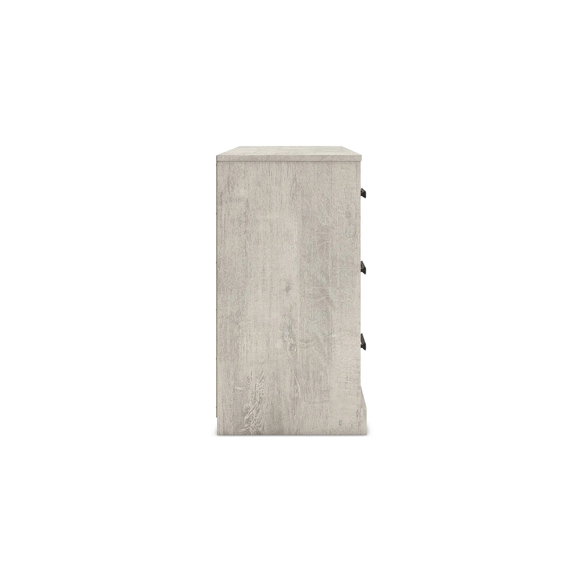 Cajonera Shawburn de 6 Cajones Estilo Granja Moderna de Signature Design by Ashley, Acabado Blanco Roto