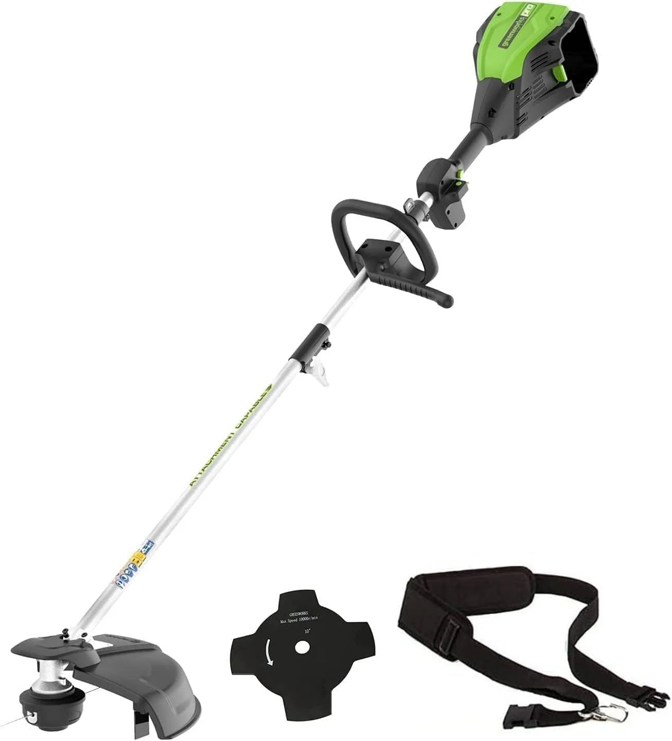 2025 Desbrozadora 80V – Ancho de corte 36 cm (sin batería ni cargador)