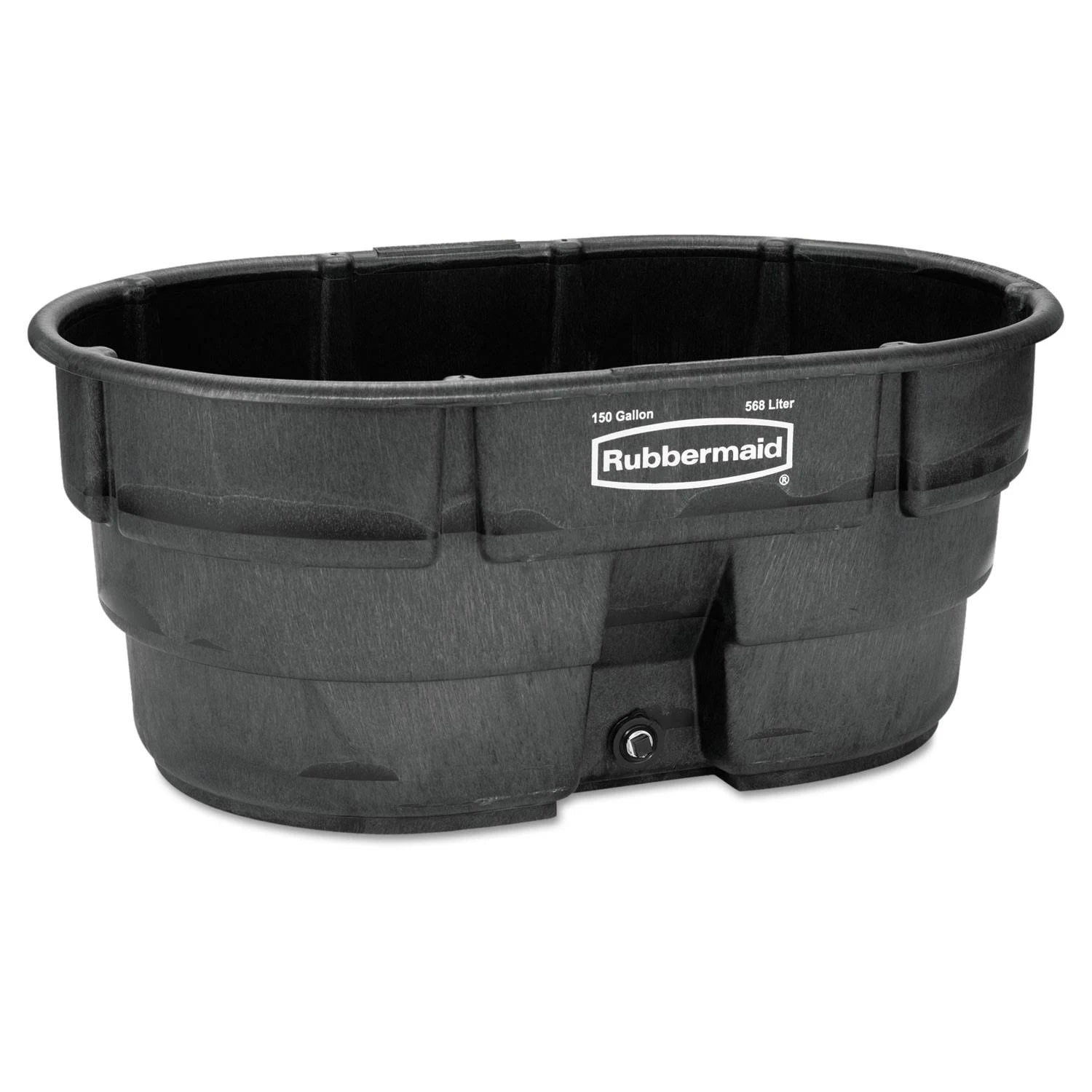 2025 Tanque de Agua Rubbermaid FG424500BLA, Capacidad 150 Galones, Plástico, Negro