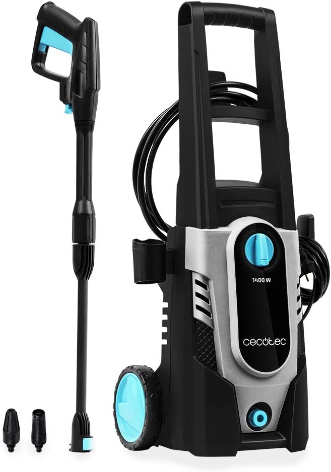 Cecotec HydroBoost 2400 AdvanceClean High Pressure Washer. 2400W, Home, Garden or Car, Flow Rate of 480l/h, 180 Pressure Bars, Aluminium Pump, Action Radius 14 m