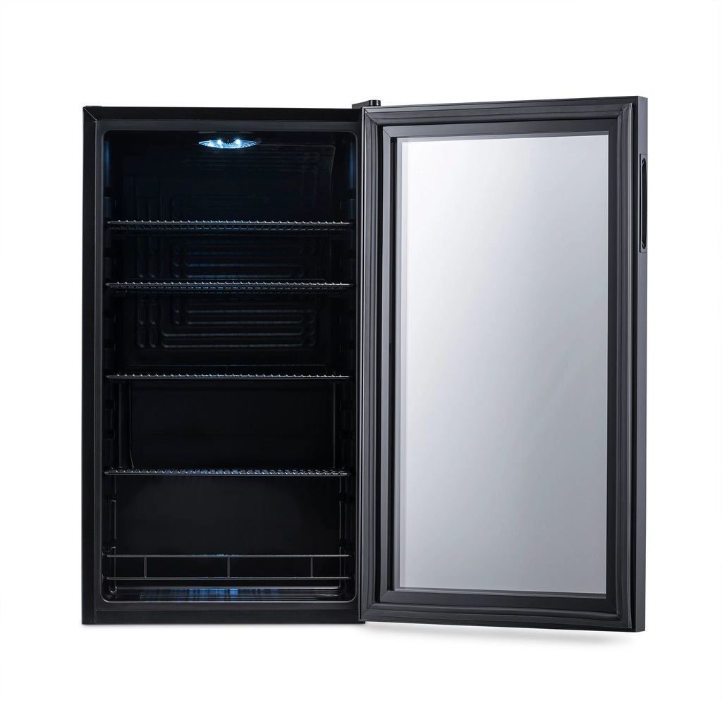 2025 Newair® Refrigerador de Bebidas Independiente "Cervezas del Mundo" – 126 Latas – 18,5"
