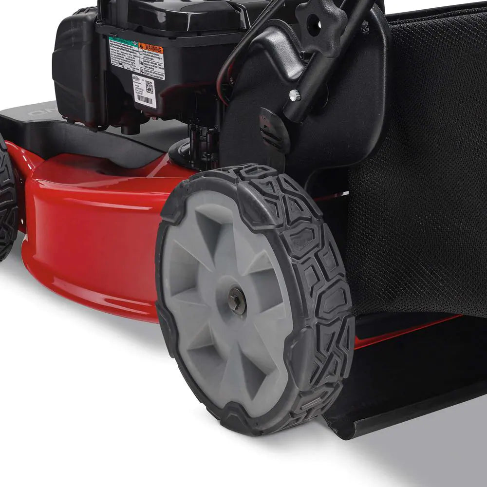 2025 Cortacésped autoportado con tracción delantera Briggs & Stratton High Wheel Recycler con gran recipiente de recogida