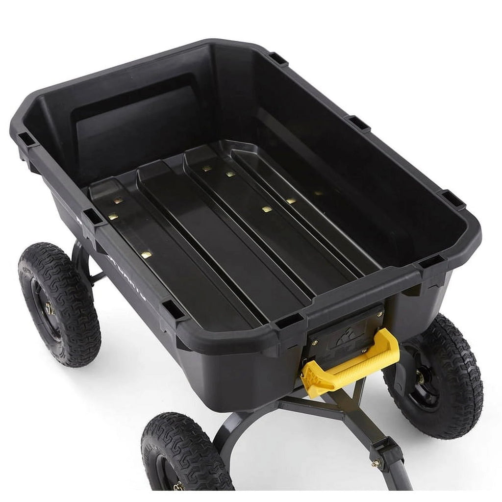 2025 Carro de Jardín de Polietileno Gorilla Carts 7 pi³ | Modelo GCG-7