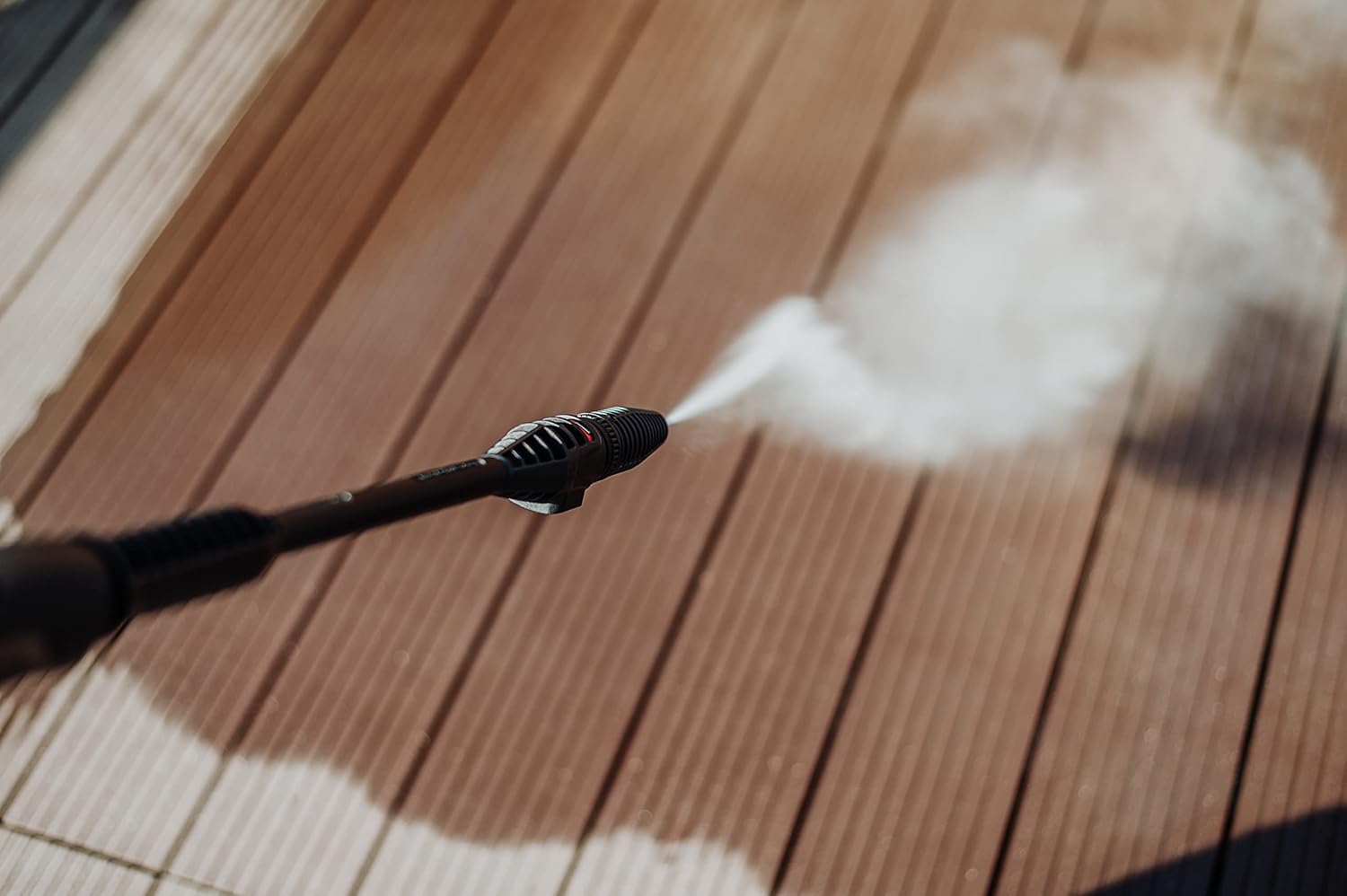 LEHMANN Missouri High Pressure Washer, 2200 W, Max 240 Bar, Flow Rate 480 l/h, 12 m High Pressure Hose, with Accessories - Foam Lance, Adjustable Nozzle, Turbo Nozzle