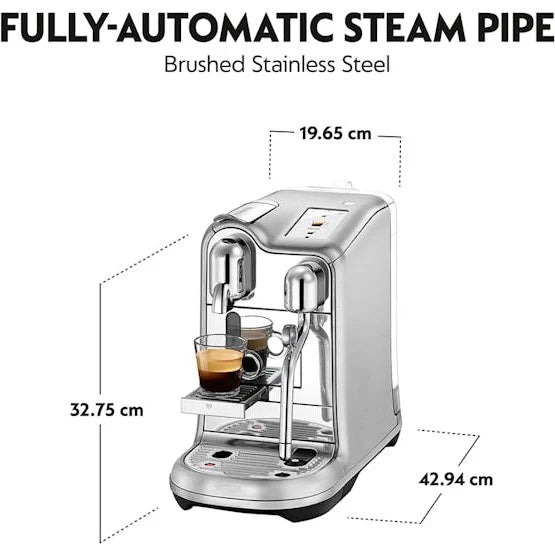2025 Cafetera Nespresso Creatista Pro por Sage | SNE900BSS4GUK1