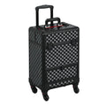 Maleta de Maquillaje Yaheetech Negra 55,5 cm (21,8 pulgadas)