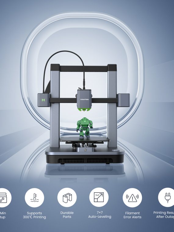 2025 Impresora 3D AnkerMake M5C-B – Precisión, Rapidez y Facilidad de Uso