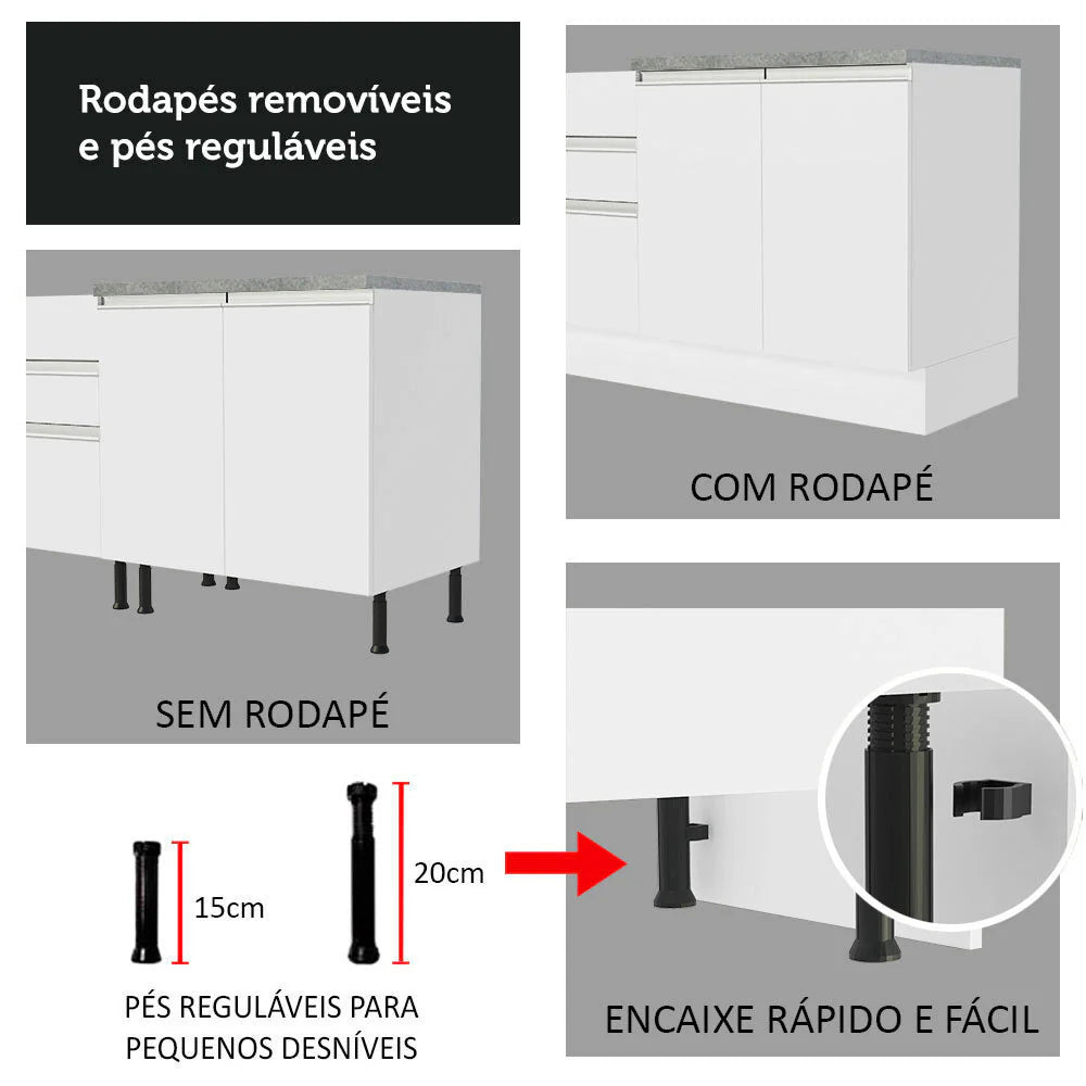 2025 Mueble Para Lavamanos Blanco 80x84cm Individual Sin Lavamanos Y Sin Cajones