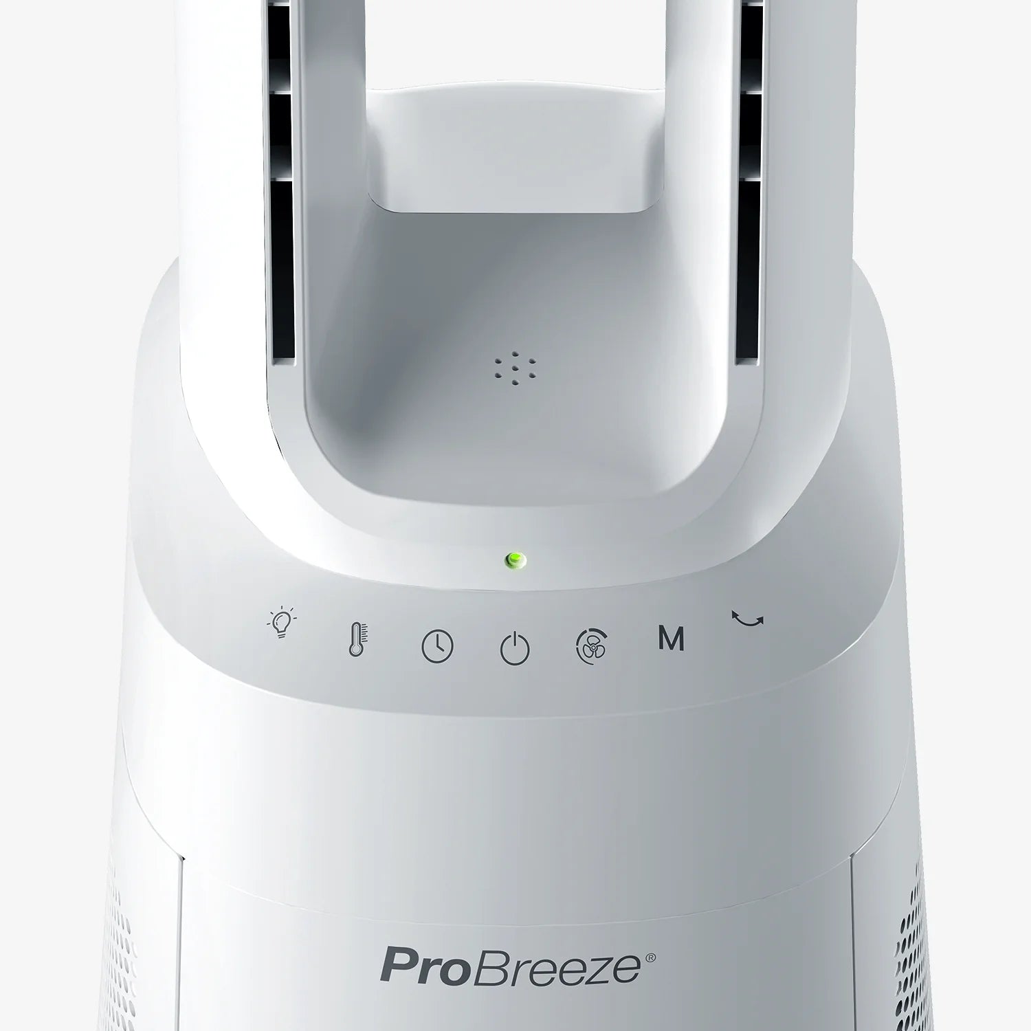 Ventilador torre sin aspas premium OmniAir 41" con purificador de aire - Blanco