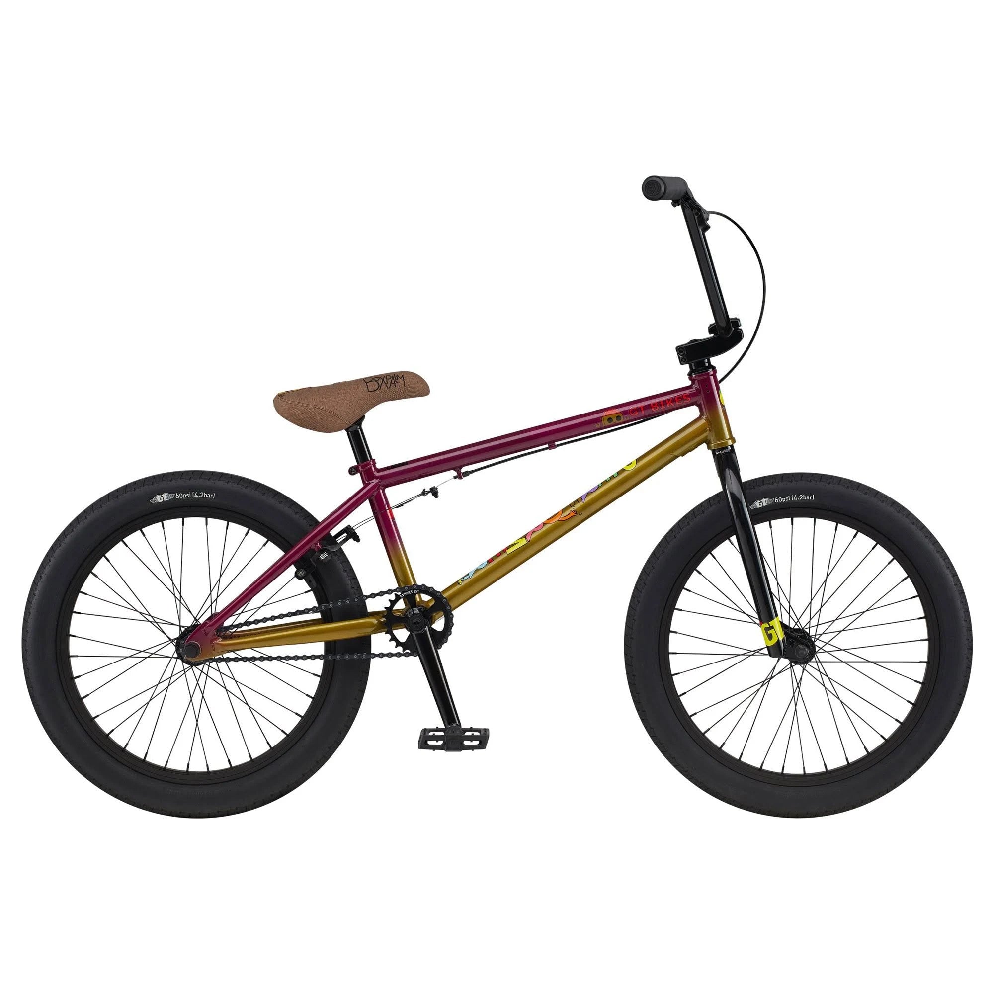 2025 Bicicleta BMX GT Performer – Bicicleta freestyle de gama media con tubo superior de 20,5" o 21"