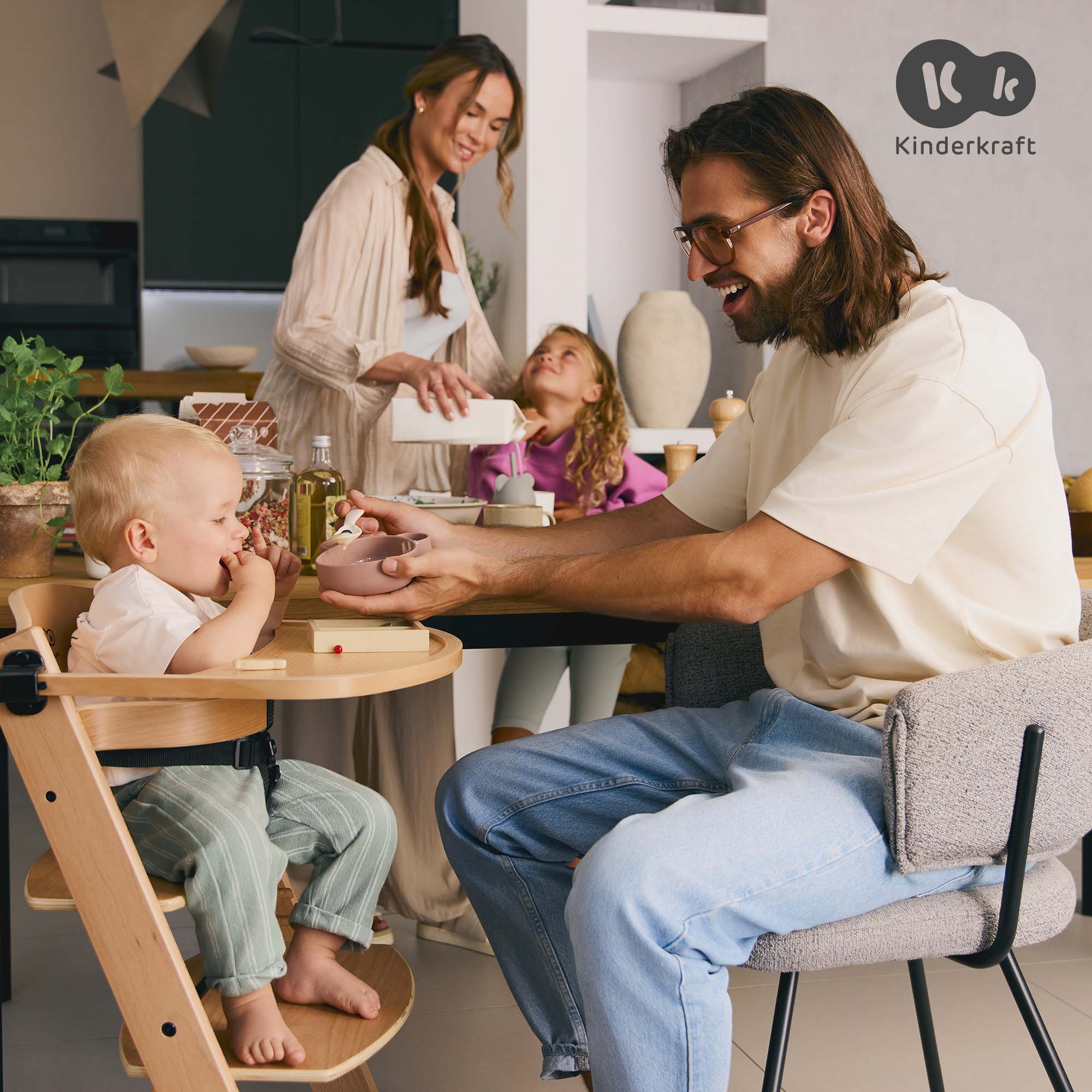 2025 Silla de comer evolutiva 2 en 1 Enock