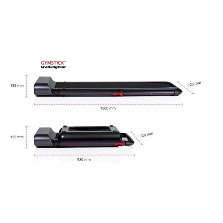2025 Caminadora Gymstick WalkingPad PRO – 10 km/h, plegable y ultracompacta