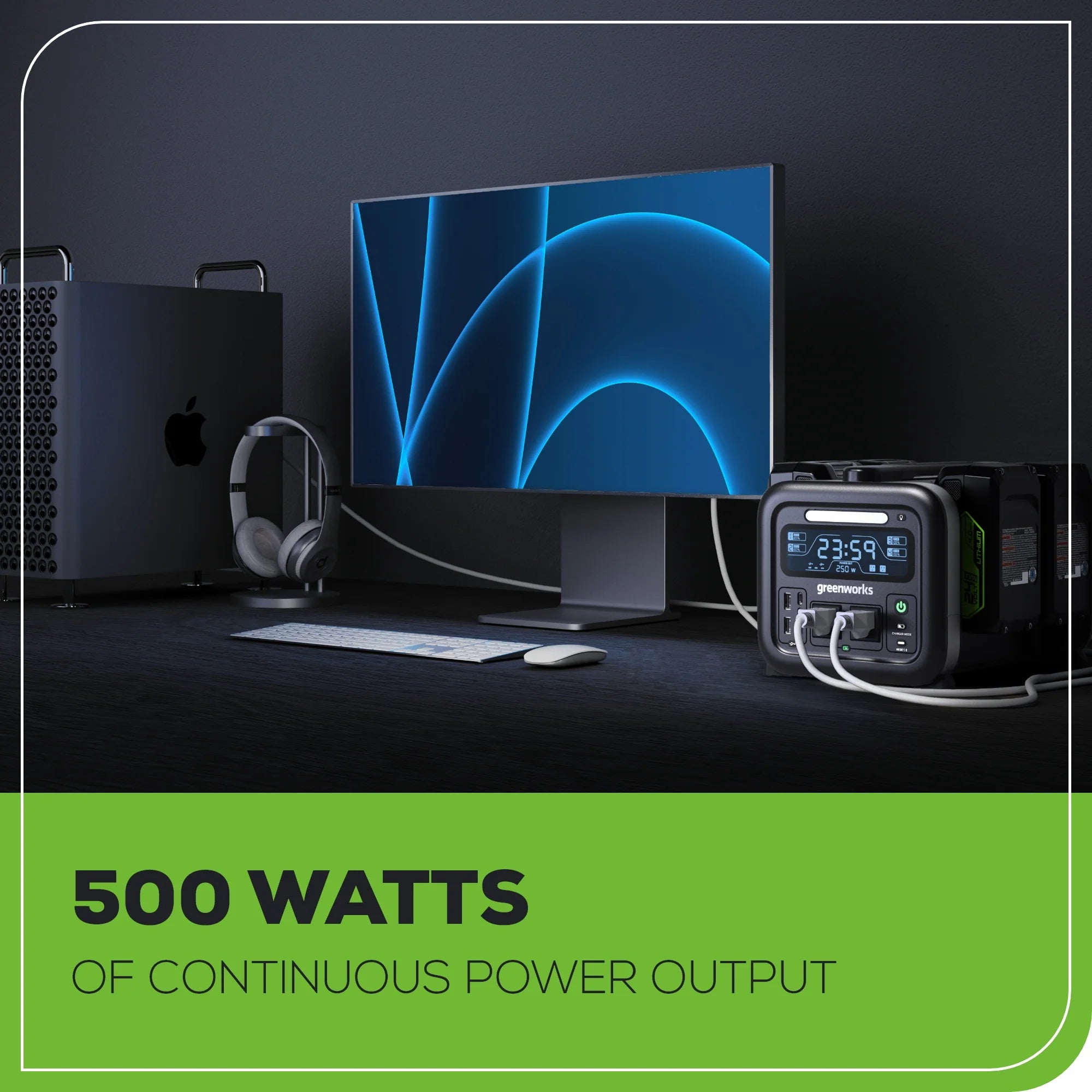 2025 Estación de energía portátil 24V 500W (solo herramienta)
