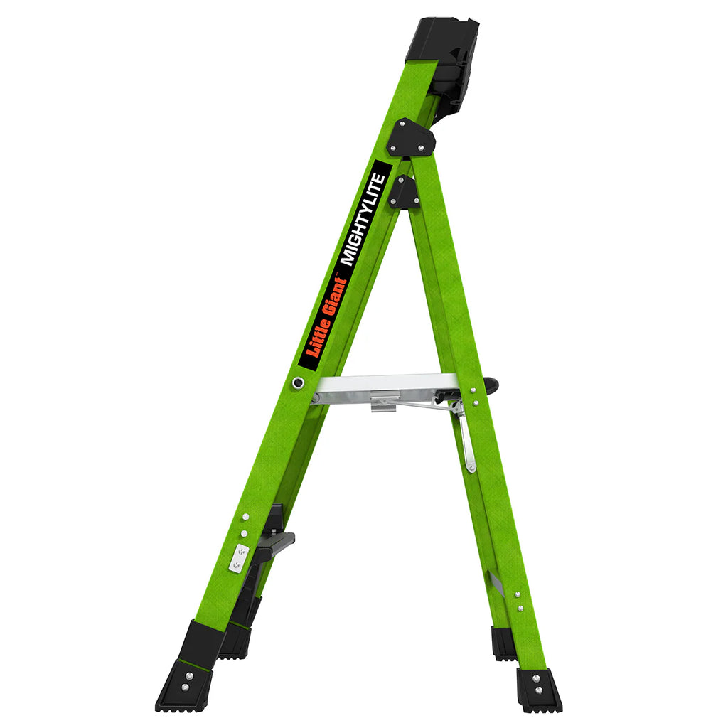 2025 Escalera de Tijera MightyLite™ Ultrafuncional de Fibra de Vidrio, Ligera y Segura