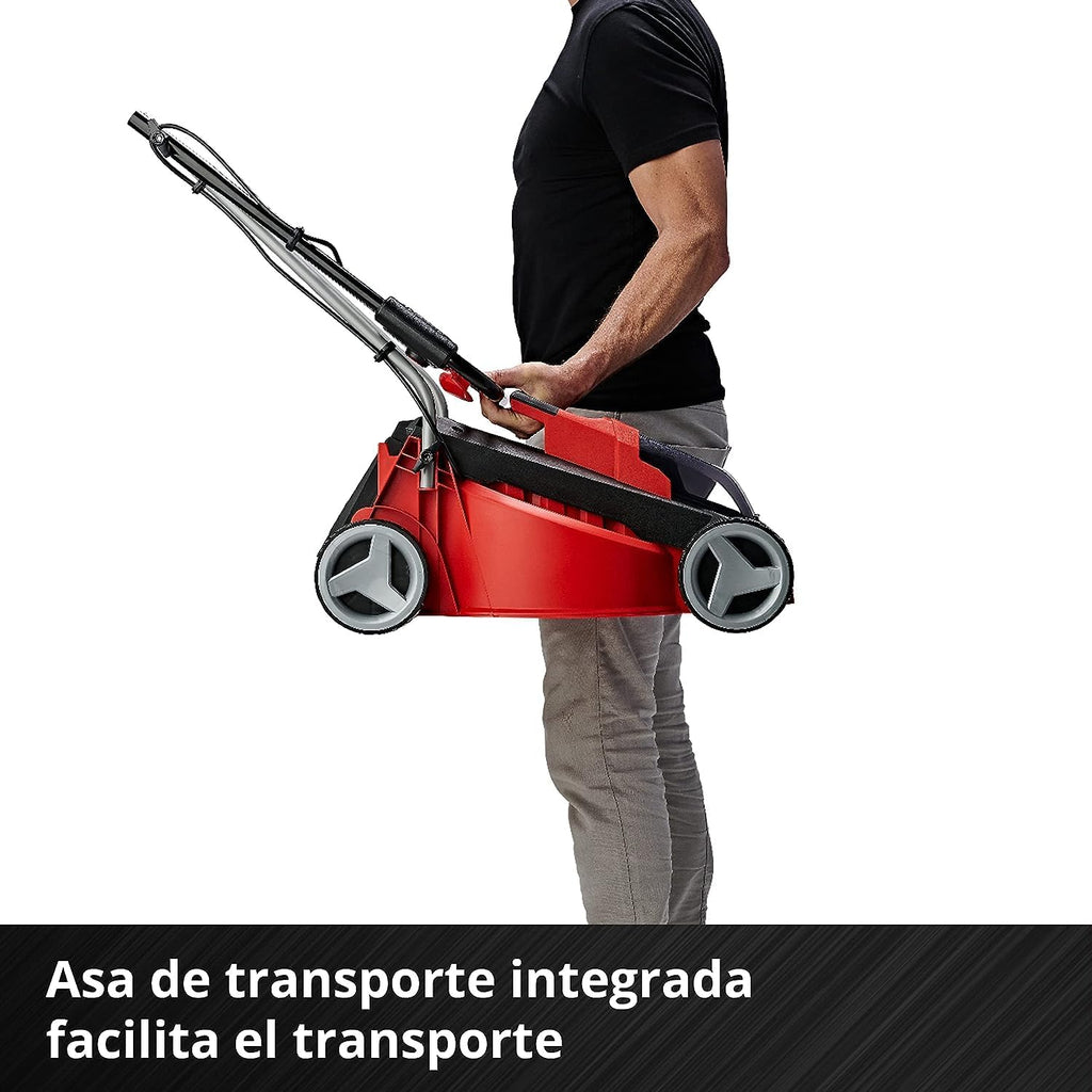 Einhell GE-CM 18/30 Li Battery Powered Lawn Mower Kit Power X-Change (18 V, 30 cm Cutting Width, Up to 150 m², Brushless, 25L Collecting Bag, 30-70 mm Cutting Height, with 3.0 Ah Battery and Charger)