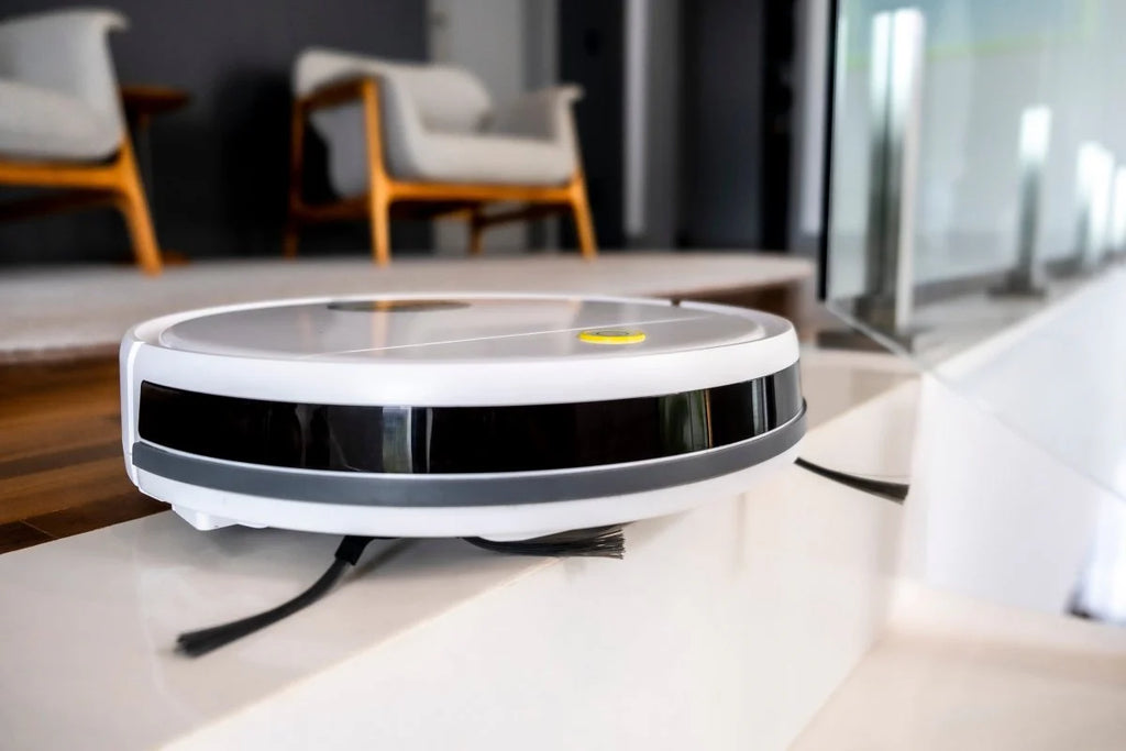 2025 Aspiradora Robot RCV 1 – Limpieza inteligente y eficiente para pisos duros