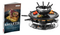 2025 Raclette Multi 4 en 1 – Set de raclette versátil con libro de recetas