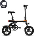 Bicicleta eléctrica EB3 para adultos, velocidad hasta 34 km/h, motor potente de 500W, batería de 270Wh, suspensión trasera, 3 niveles de asistencia, bicicleta plegable de 14 pulgadas para adultos y adolescentes, conforme a UL2849