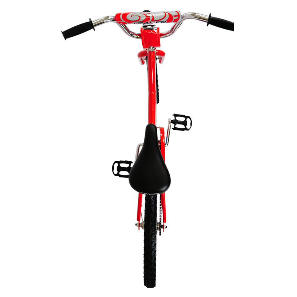 BMX de estilo libre para principiantes TRACER Logan de 20", cuadro de acero Hi-Ten, color rojo