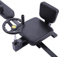Dispositivo profesional de estiramiento de piernas, capacidad de 100 kg, ángulo ajustable hasta 200°.
