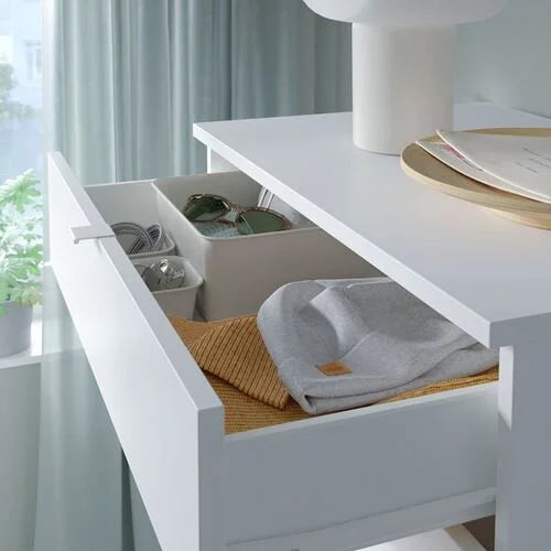 Cómoda VIHALS de 6 cajones de IKEA, color blanco, 70x47x120 cm