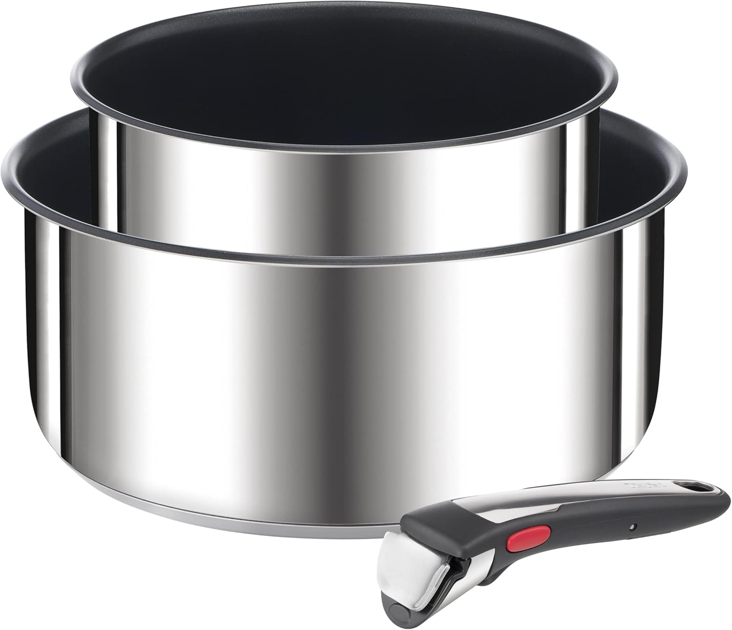 Tefal Ingenio Preference On Set of 2 Frying Pans 24/28 cm + 2 Saucepans 16/20 cm + 24 cm Pot + 26 cm Wok + 2 Removable Handles + 5 Accessories | Induction Safe, Non-Stick, PFOA Free