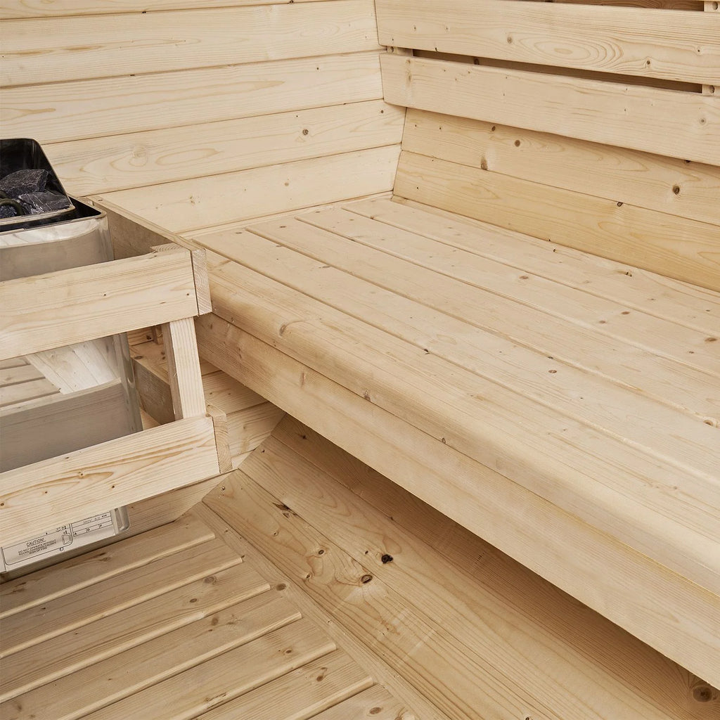 2025 Sauna barril Spitzbergen con estufa de sauna