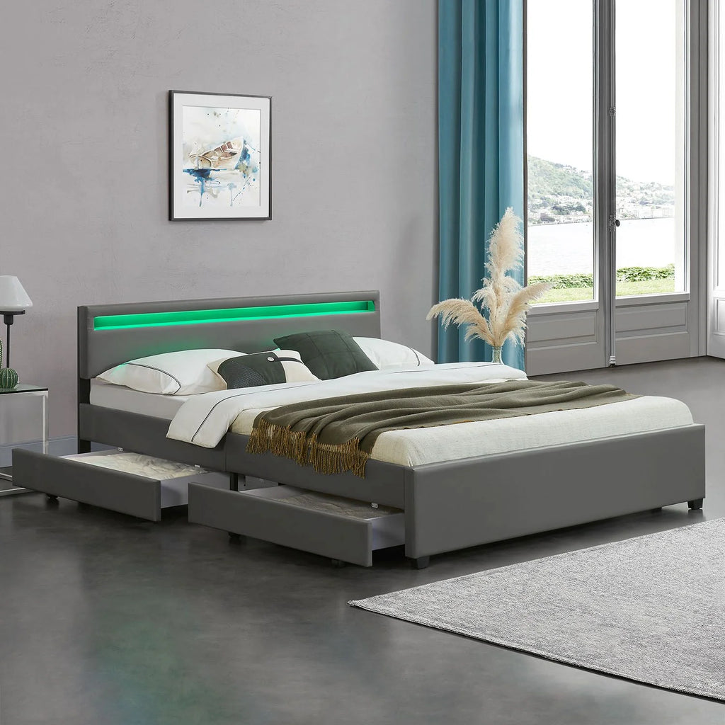 2025 Cama tapizada Lyon